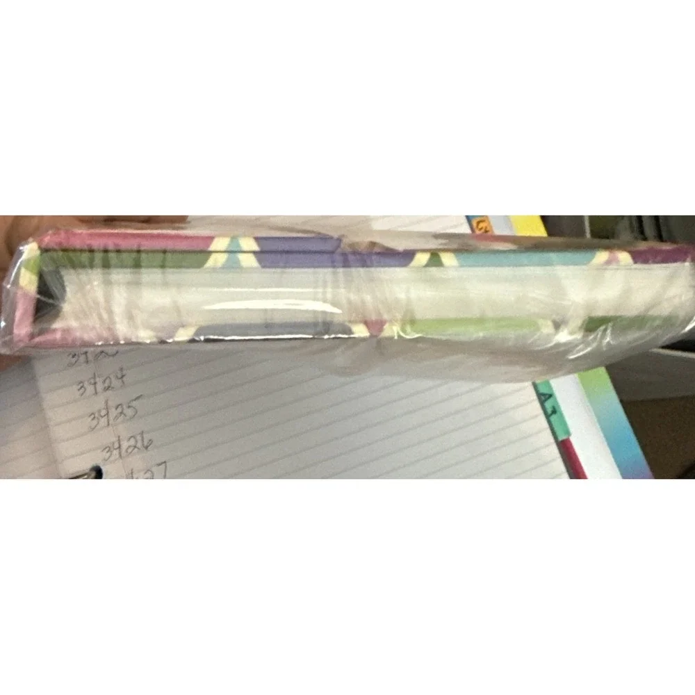 Blank Journal With Magnetic Closure  - Lightly‎ Lined. Multicolored 6 X 8.25